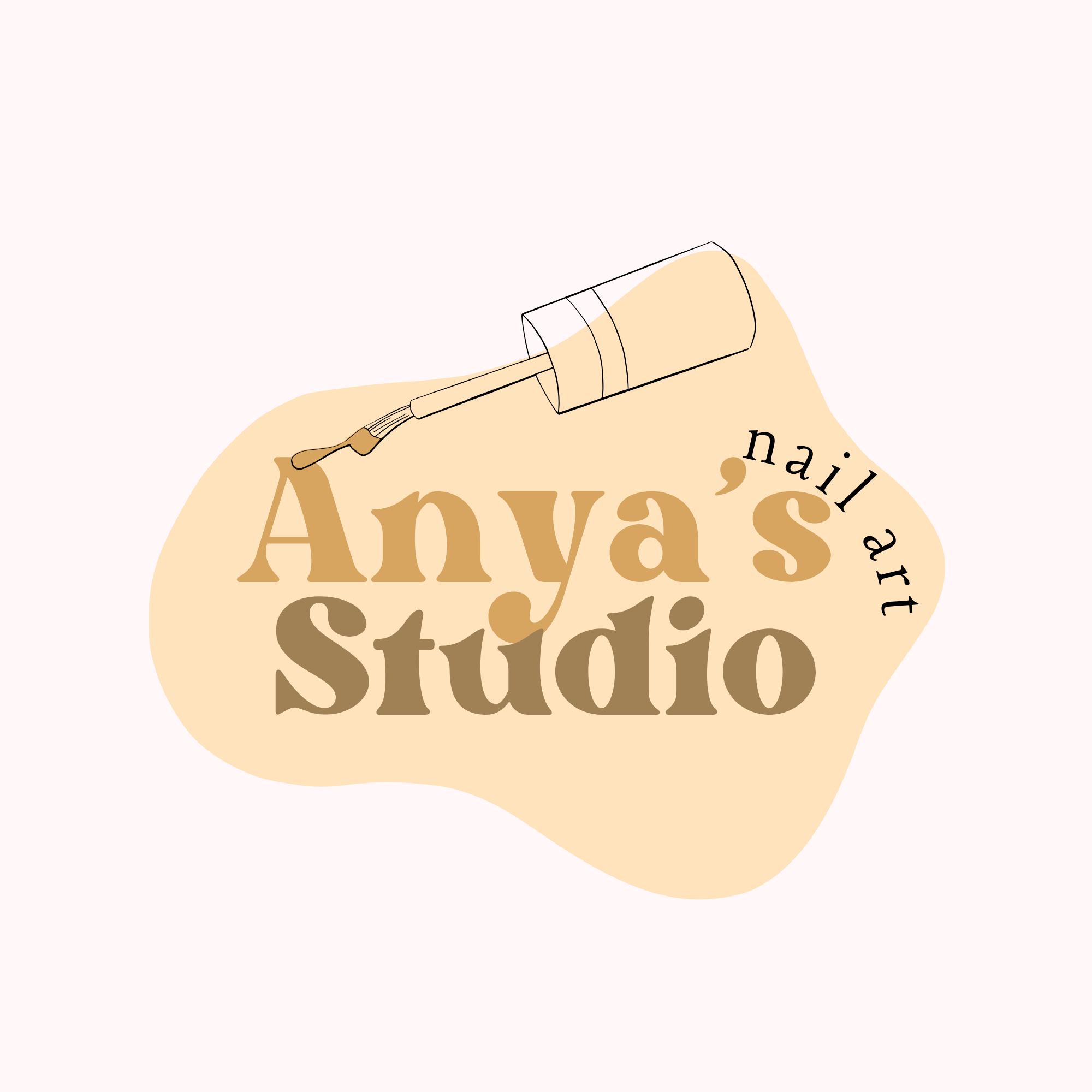 Anya's Nail Logo